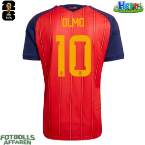Spanien Dani Olmo #10 Hemmatröja VM 2026 Kortärmad